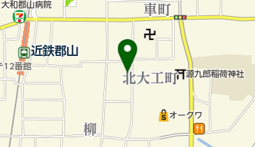 工藤塗料店の地図画像