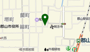 hairroomはなはなの地図画像