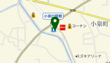 八杉製作所の地図画像