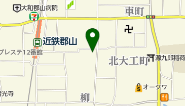 松本洋品雑貨店の地図画像