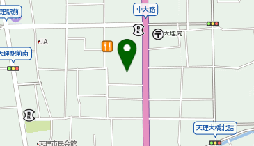 杉田果物店の地図画像