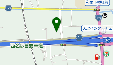 森川電気店の地図画像