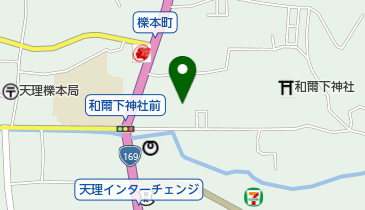 天理市立 櫟本公民館の地図画像