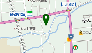 天理市立 丹波市公民館の地図画像