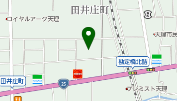 天理教 岡大教会信者詰所の地図画像