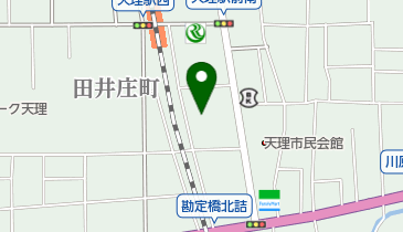 天理教 北大教会信者詰所の地図画像