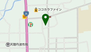 天理教 本理世大教会信者詰所の地図画像