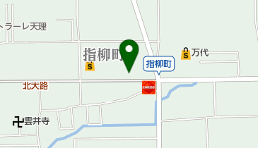 東洋ドライクリーニング 指柳店の地図画像