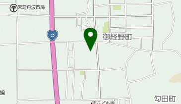 なかまの家天理市福祉作業所の地図画像