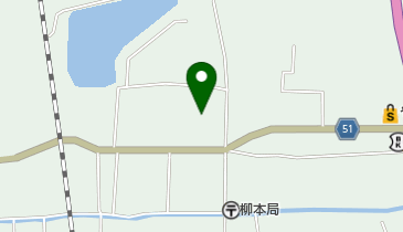 北橋ふとん店工場の地図画像