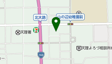 天理市立 三島体育館の地図画像