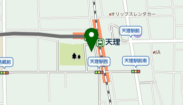 ジャンボたこ焼 天理本店の地図画像