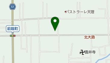 まるたに動物病院の地図画像