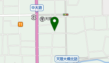 天理洋装の地図画像