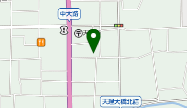 フクダ理容室の地図画像