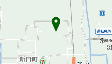 マナベ硝子店の地図画像