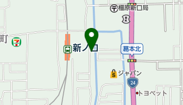 タガワ電気の地図画像