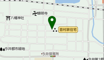 勝井洋裁教室の地図画像