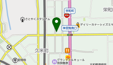 橿原カイロプラクティックセンターの地図画像