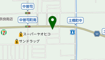 モリタスポーツの地図画像