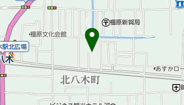 キリスト兄弟団大和教会の地図画像