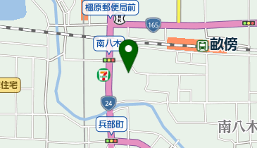 日本聖公会八木基督教会の地図画像