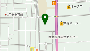 奈良県市町村職員共済組合の地図画像