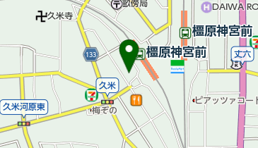 橿原コンタクトレンズの地図画像