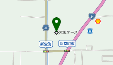 大阪ケース株式会社の地図画像