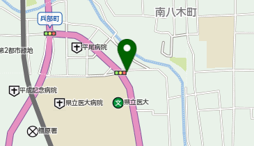 フラワーショップおかもと医大前店の地図画像