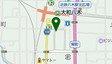 上万食料品店の地図画像