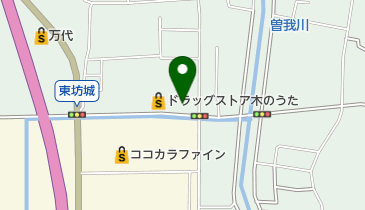 梅島商店の地図画像