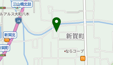 ベガニット八木工場の地図画像