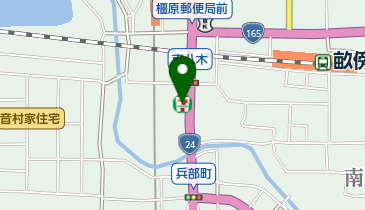 八木モータープールの地図画像