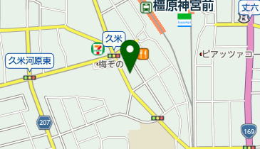 沢井内科医院の地図画像