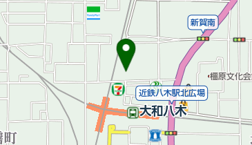 フコク生命橿原営業所の地図画像