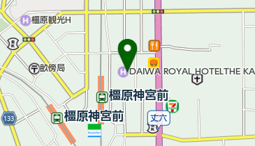 NHK奈良やまと路報道室の地図画像