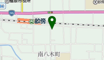 衣料のウエダの地図画像