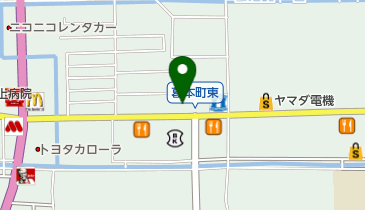 ヘアーサロンイマニシの地図画像