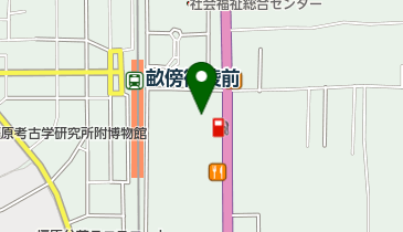 元気うねび店の地図画像