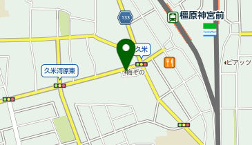 菓匠苑梅ぞの橿原店の地図画像