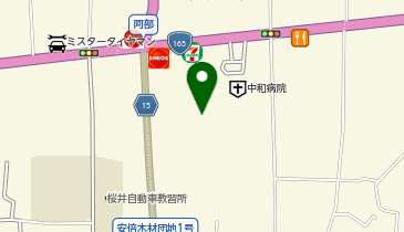 桜井市地域包括支援センター きぼうの地図画像