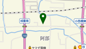 土家ガラス店の地図画像