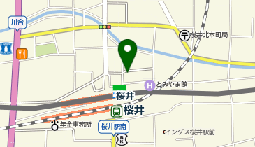 NARAヒーリングオフィスの地図画像
