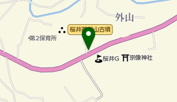 上田金物店の地図画像