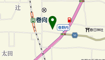 巻向商会の地図画像