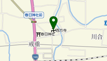 西方寺の地図画像