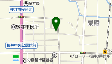 アフター美容室の地図画像