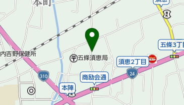 岸本偉孝商店の地図画像