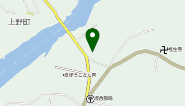 五條市立 阪合部文化会館の地図画像